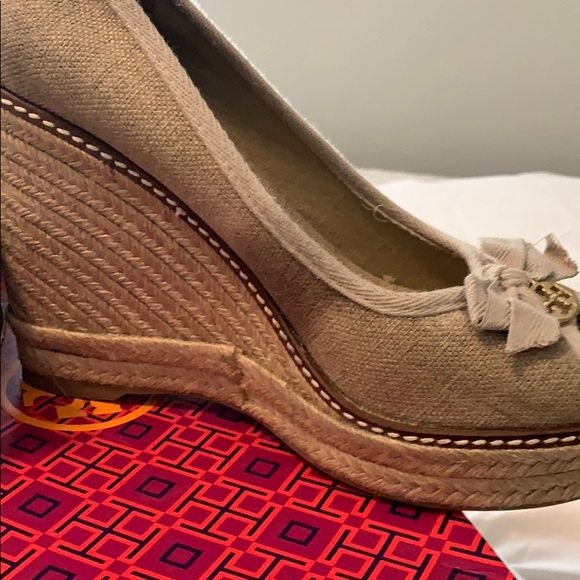 Tory Burch Espadrille Wedges - Picture 4 of 8